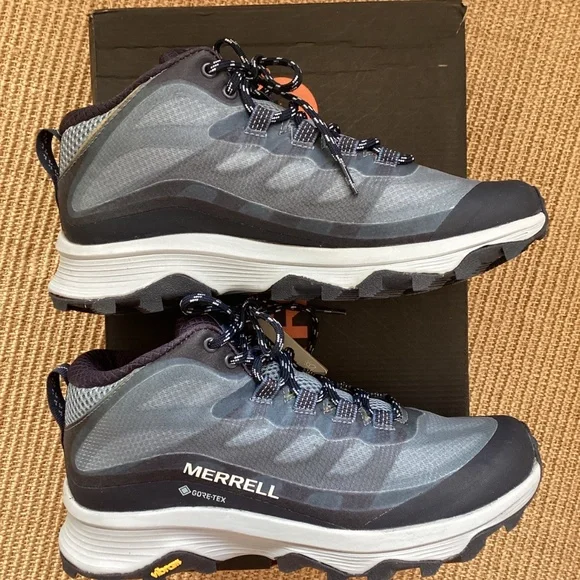NIB Merrell Moab Speed Goretex GTX Mid Shoe Sz 7.5 - Picture 4 of 4